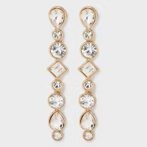 NWT - Sugarfix by Baublebar Crystal Dangle Earrings